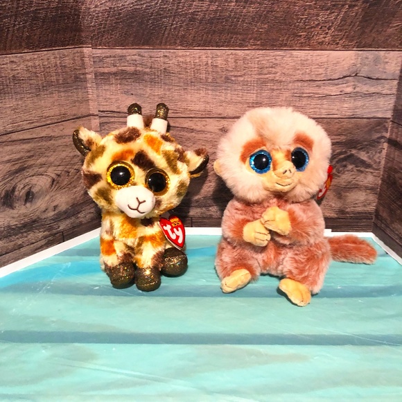 Ty Beanie Boos Toys Nwt Ty Beanie Boos Stilts Stubby Poshmark